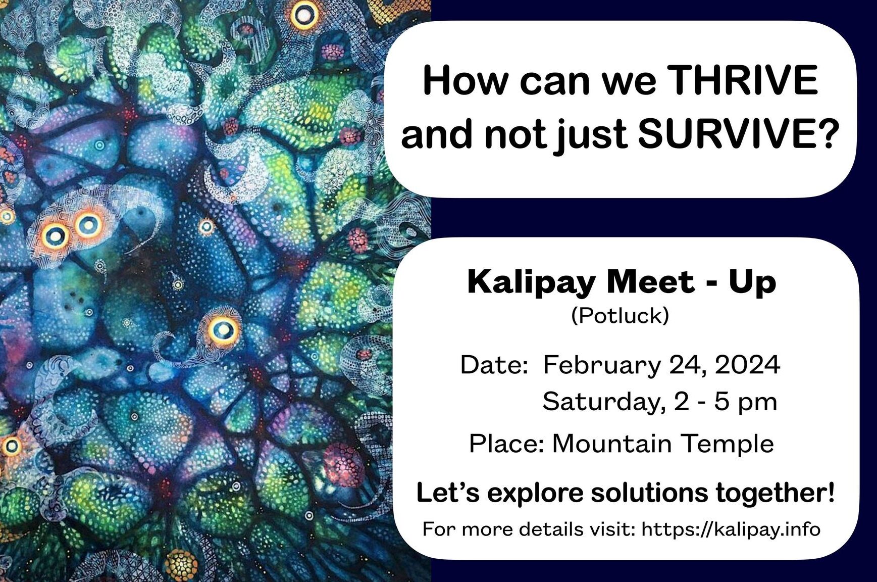 Kalipay Wellness Meet-Up: How to Thrive and not just Survive?